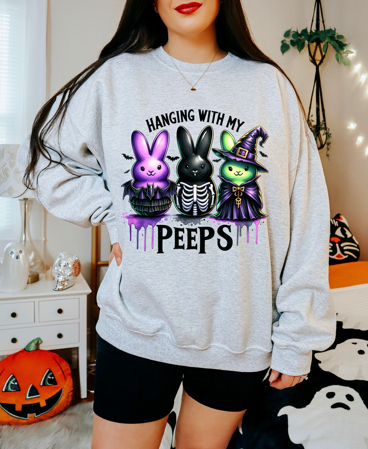 Hanging with my Peeps Crewneck