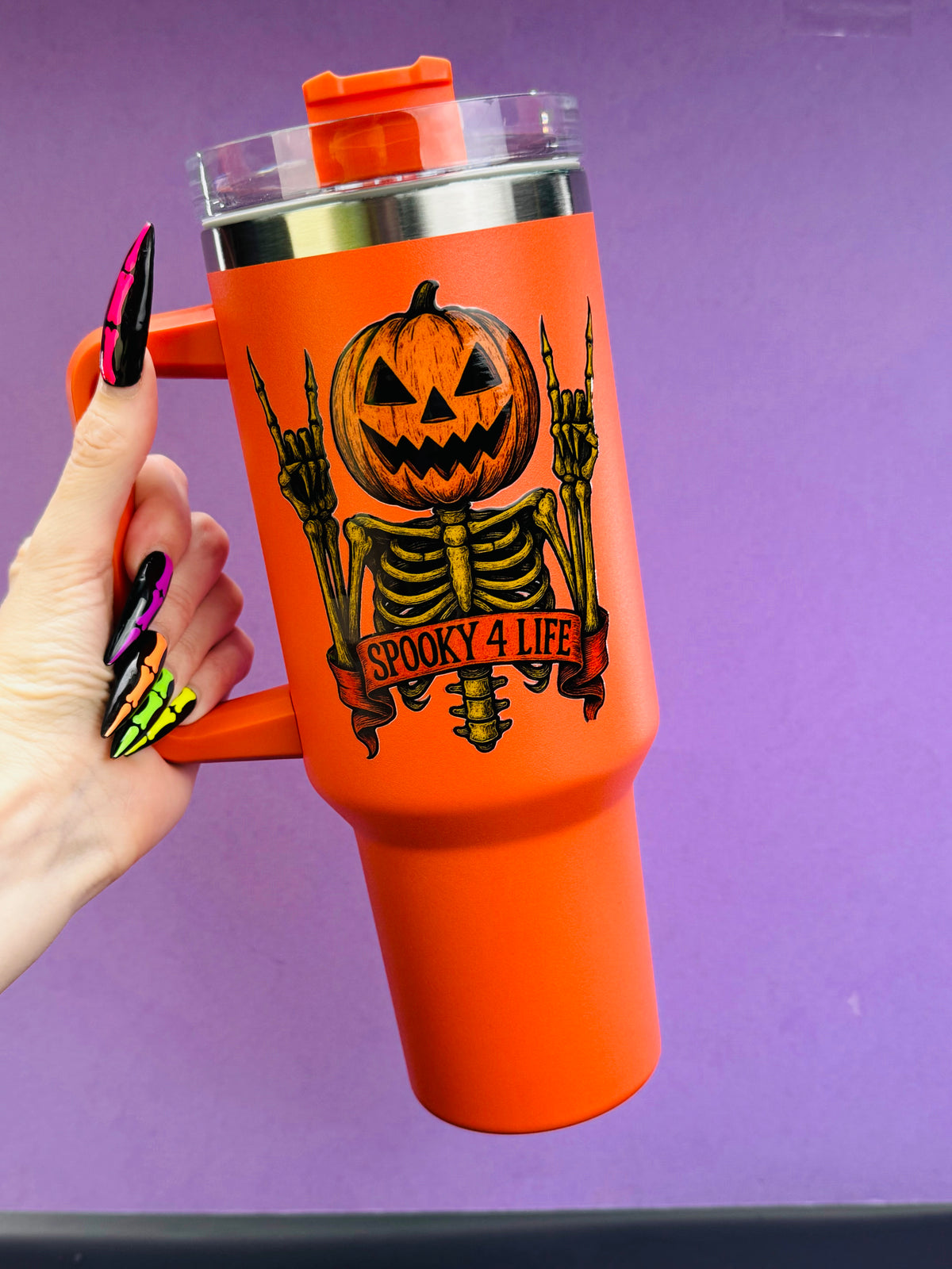Spooky For Life 40 oz Tumbler