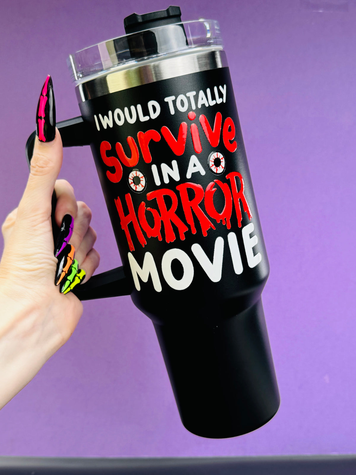 Survive A Horror Movie 40 oz Tumbler