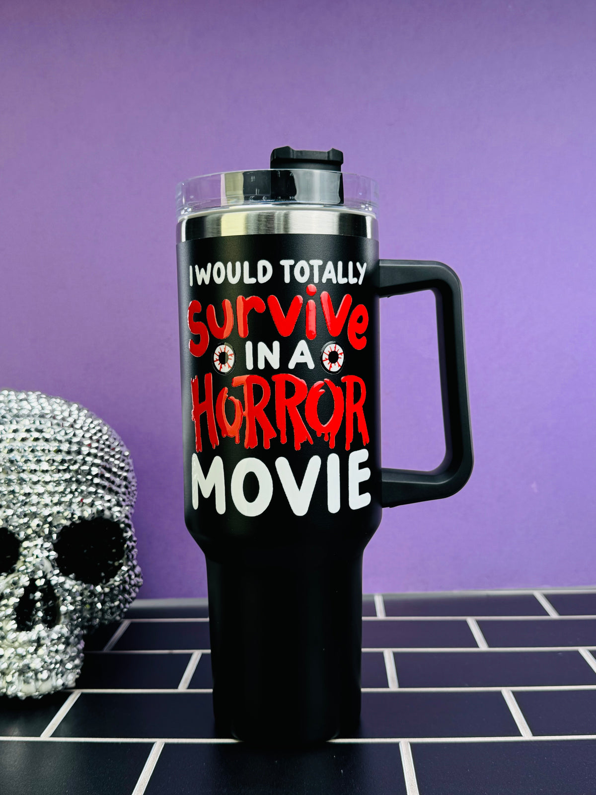Survive A Horror Movie 40 oz Tumbler