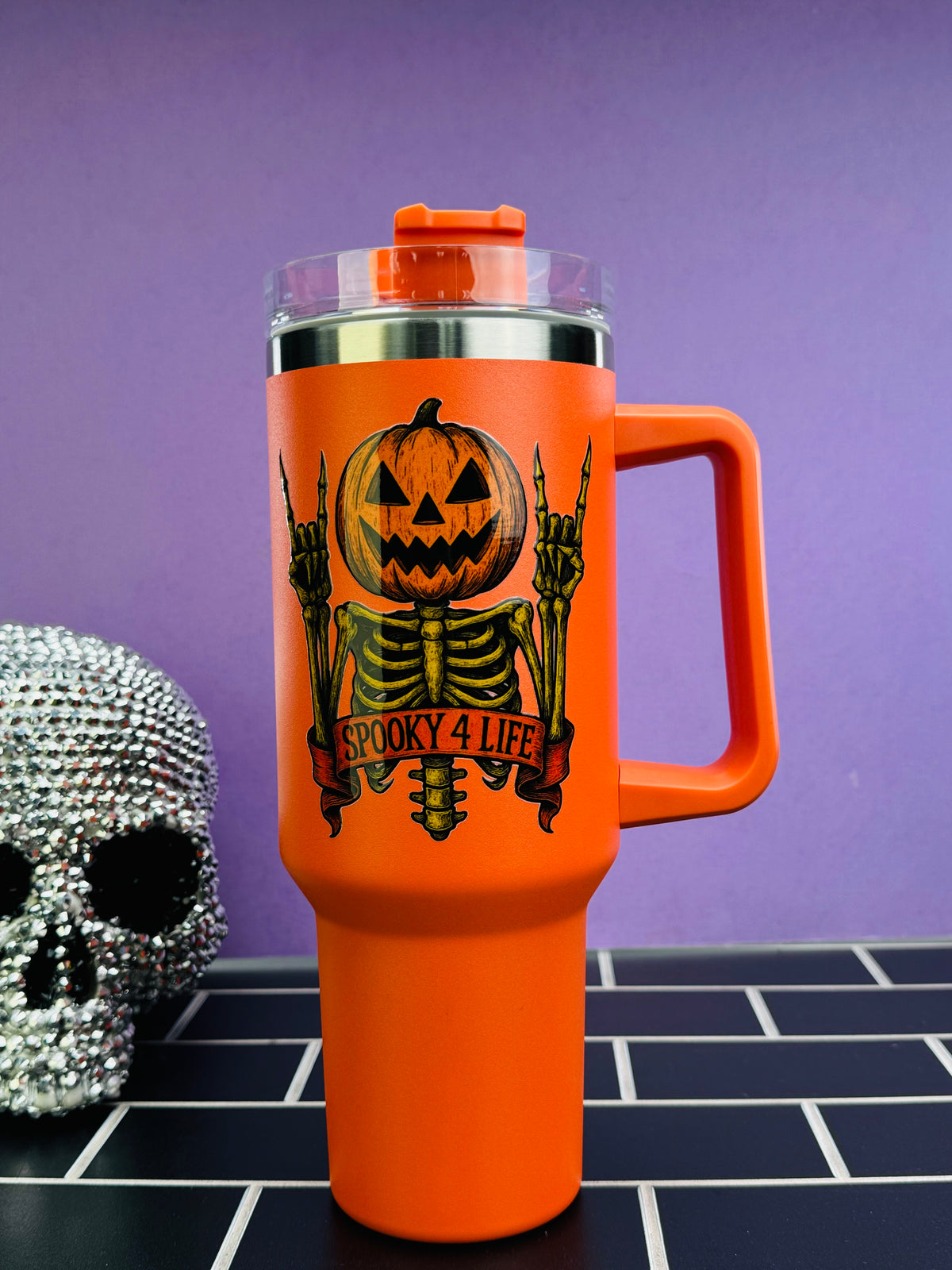 Spooky For Life 40 oz Tumbler
