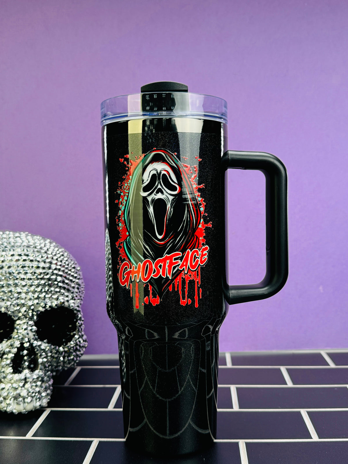 Ghostface 40 oz Tumbler