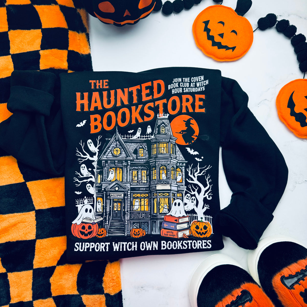 Haunted Bookstore Sweatshirt