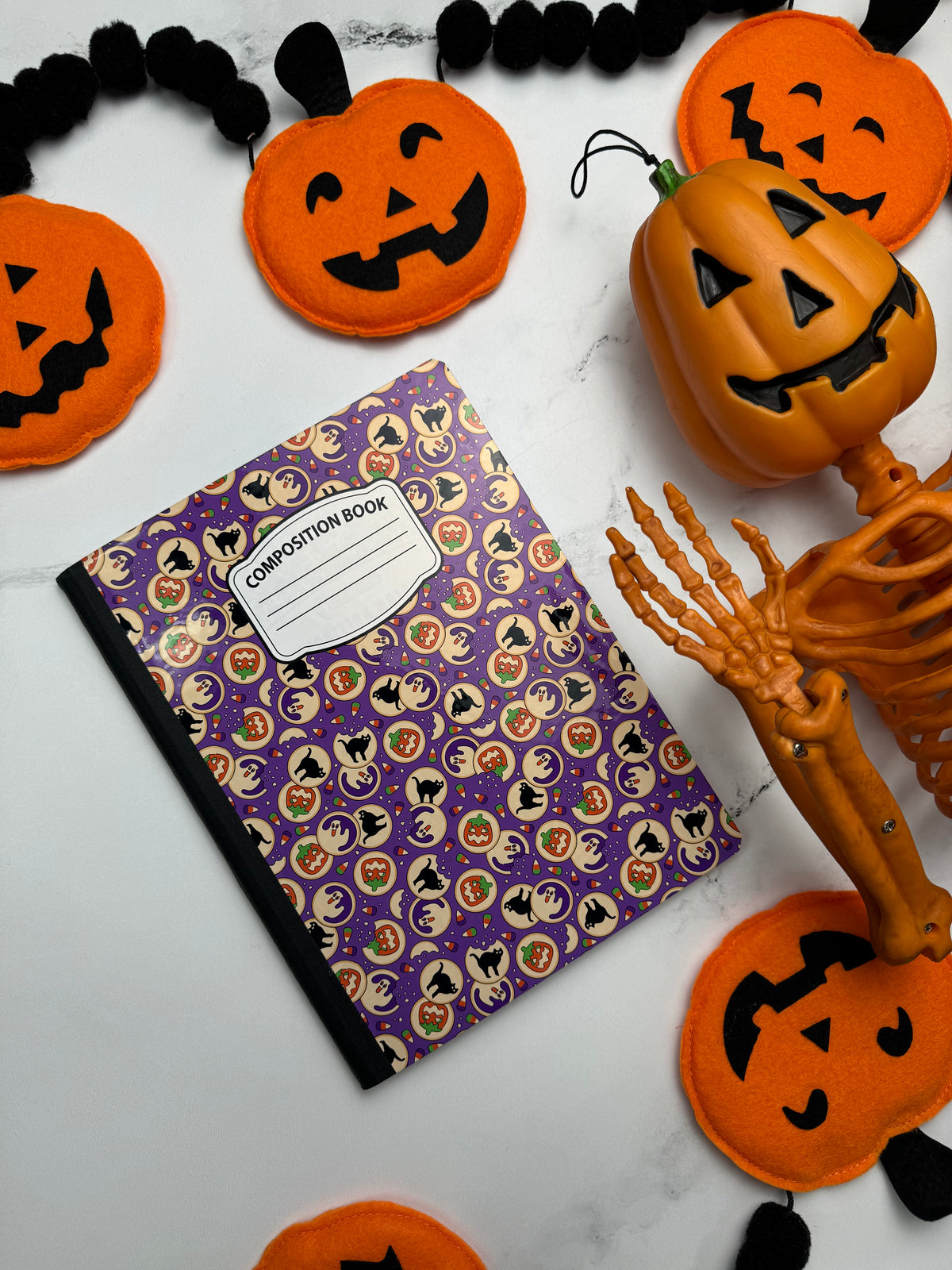 Halloween Cookies Notebook