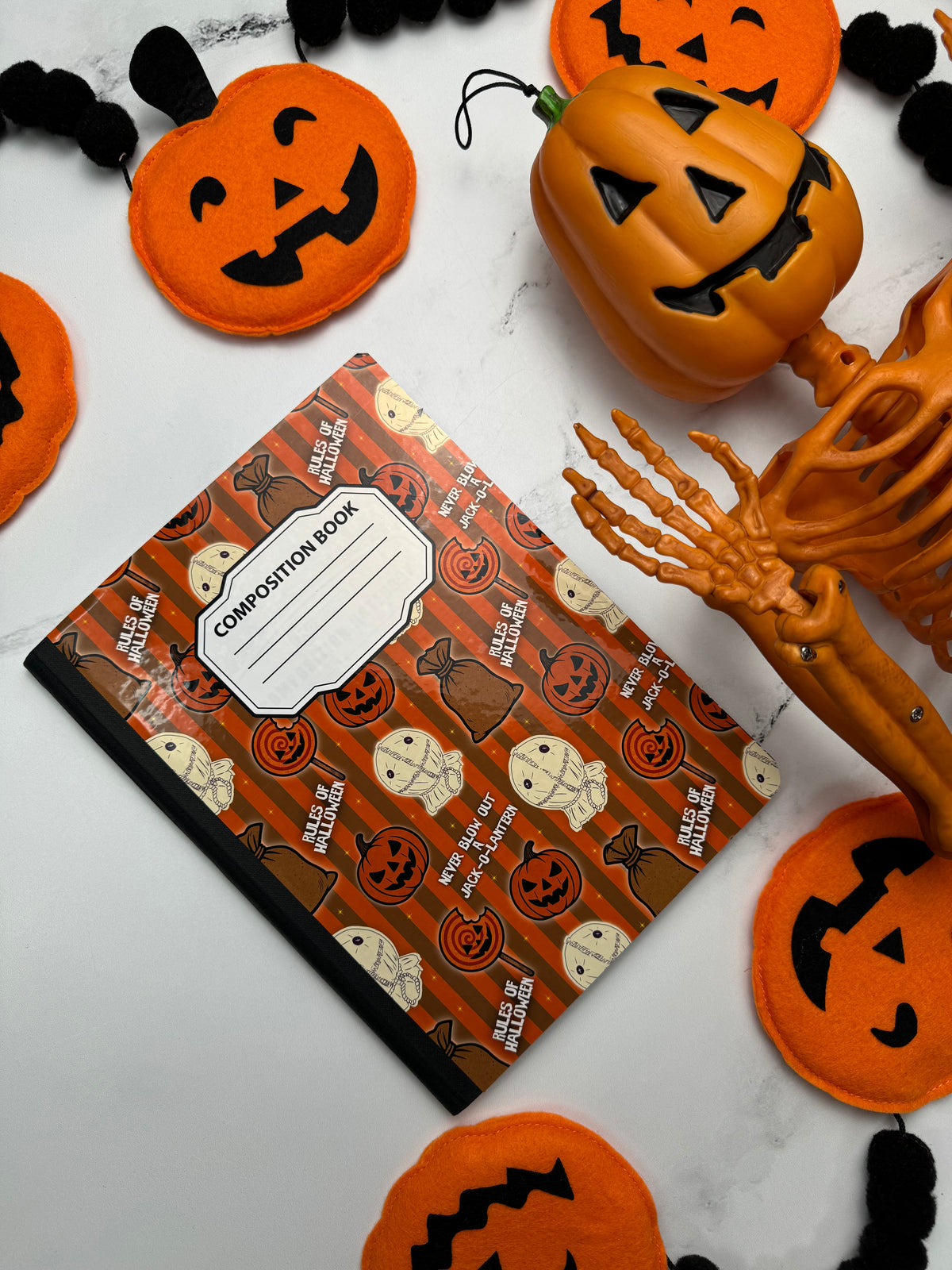 Trick Or Treat Notebook