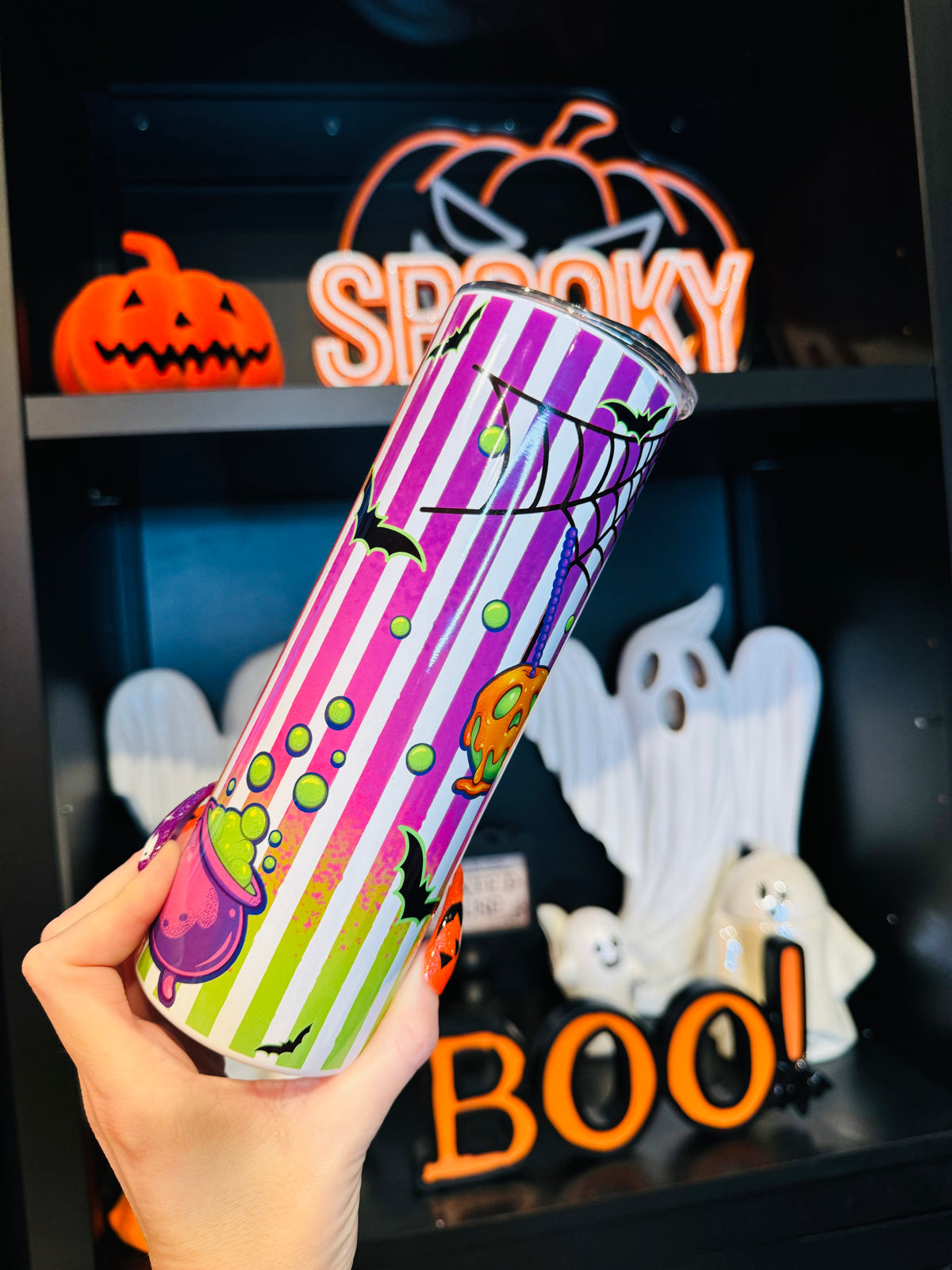 Ghost Energy Skinny Tumbler