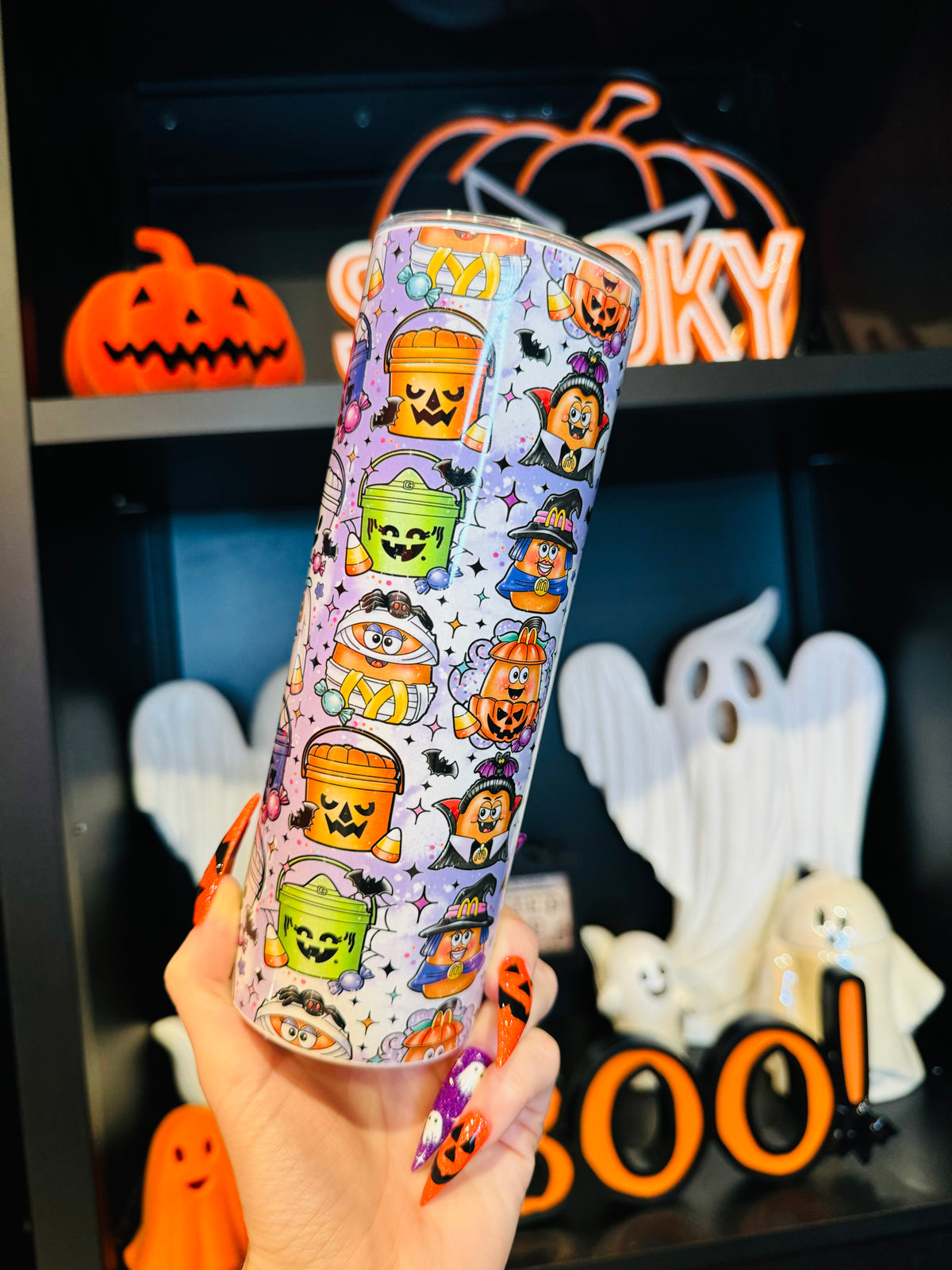 Halloween Nuggets Skinny Tumbler