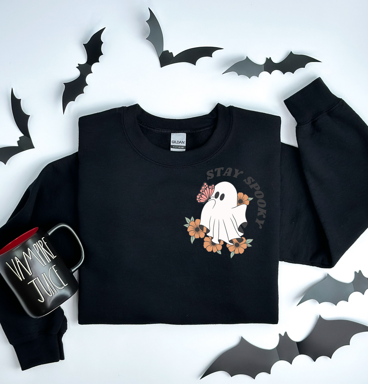 Stay Spooky Ghost Sweatshirt