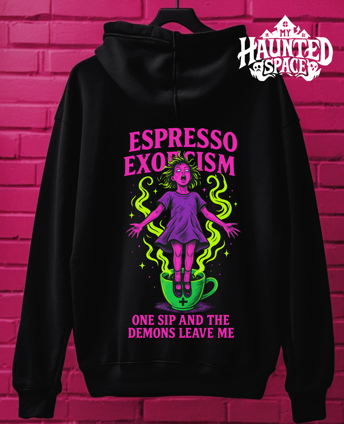 Espresso Exorcism Hoodie