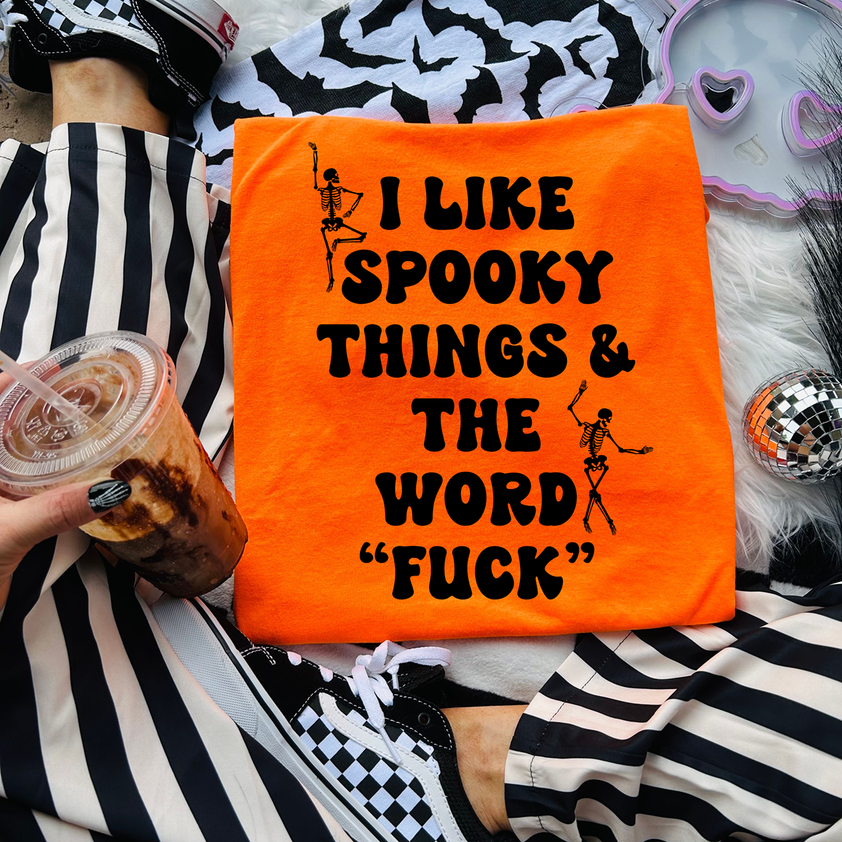 Spooky Things And the Word Fuck TEE