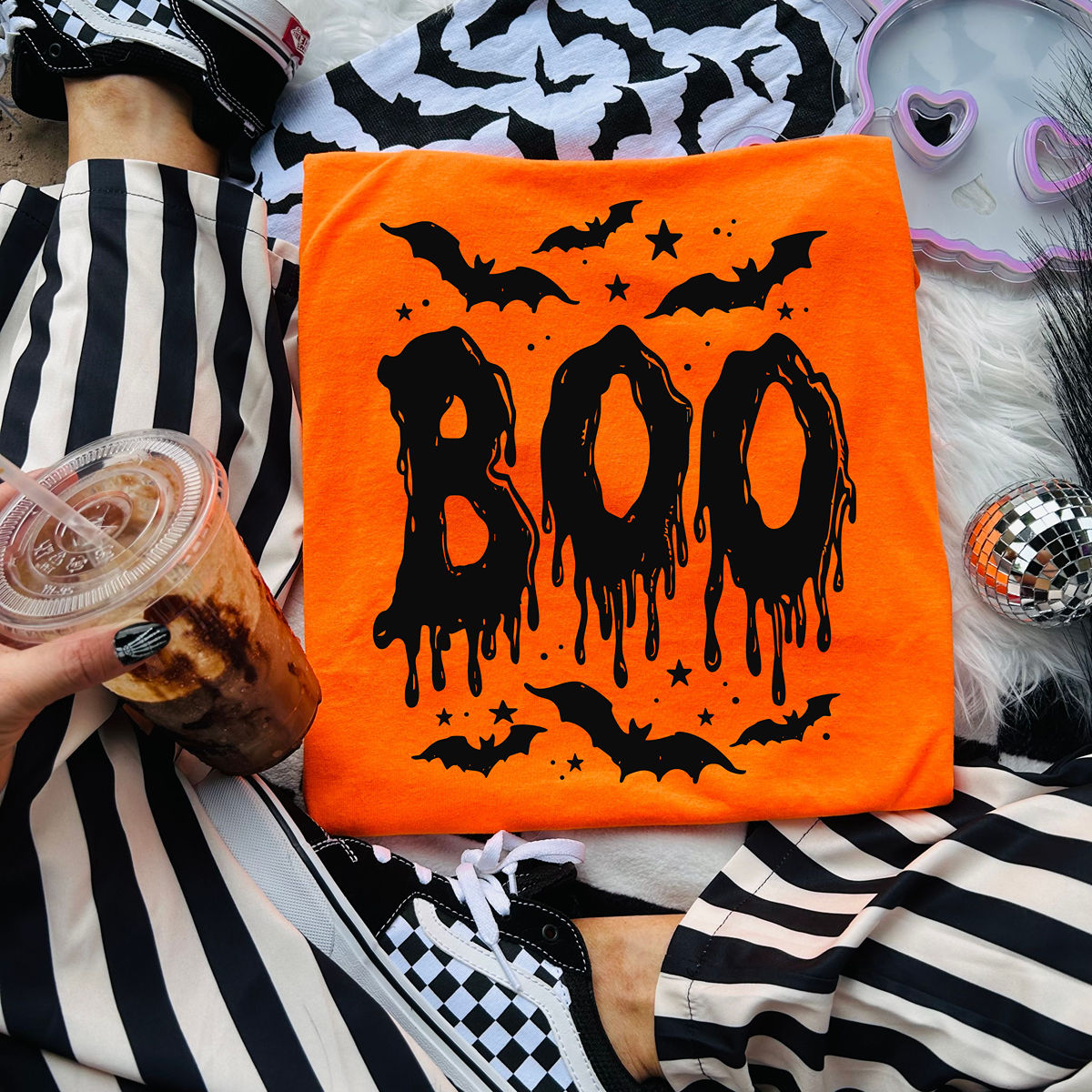 BOO and Bats TEE