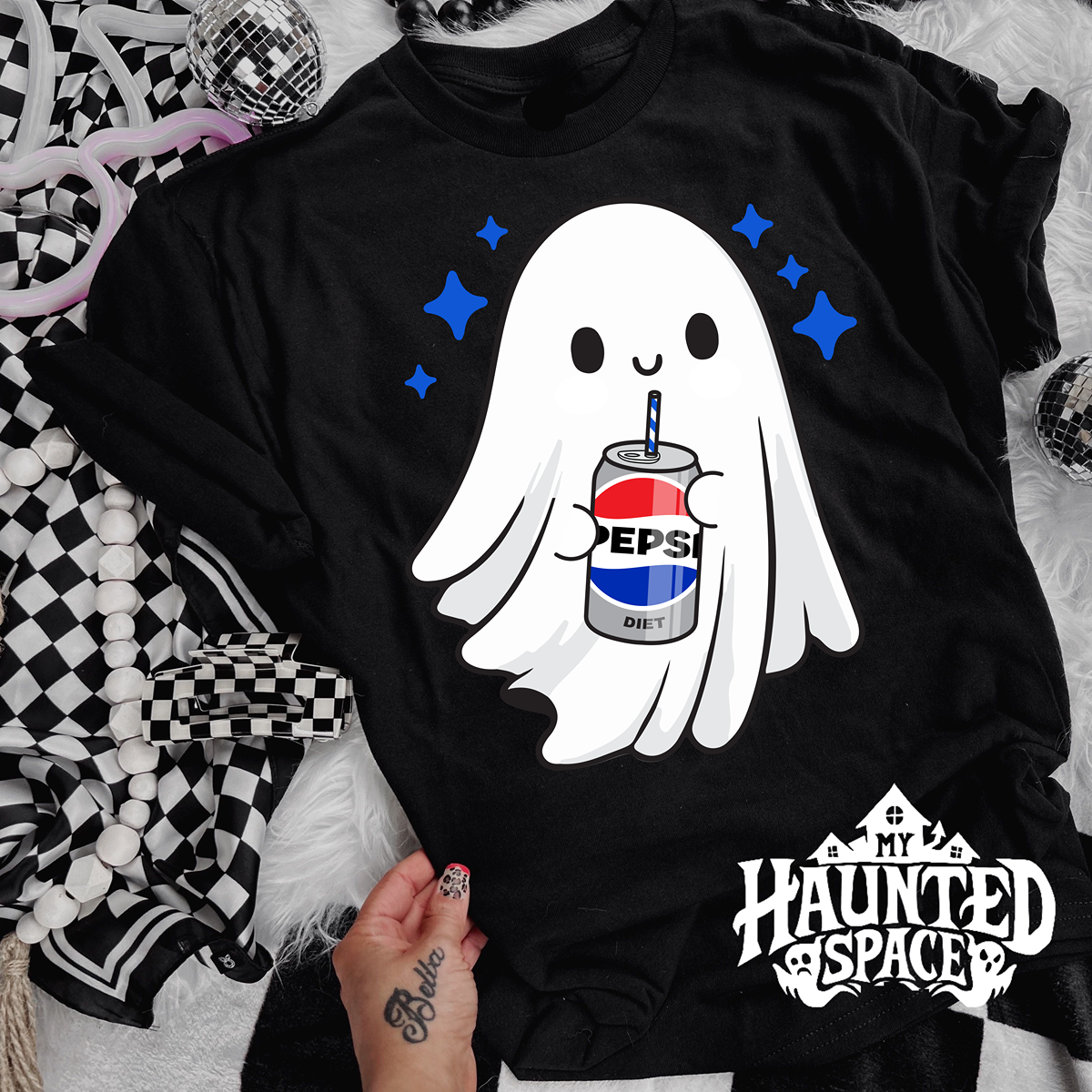 Diet Pepsi Ghost TEE
