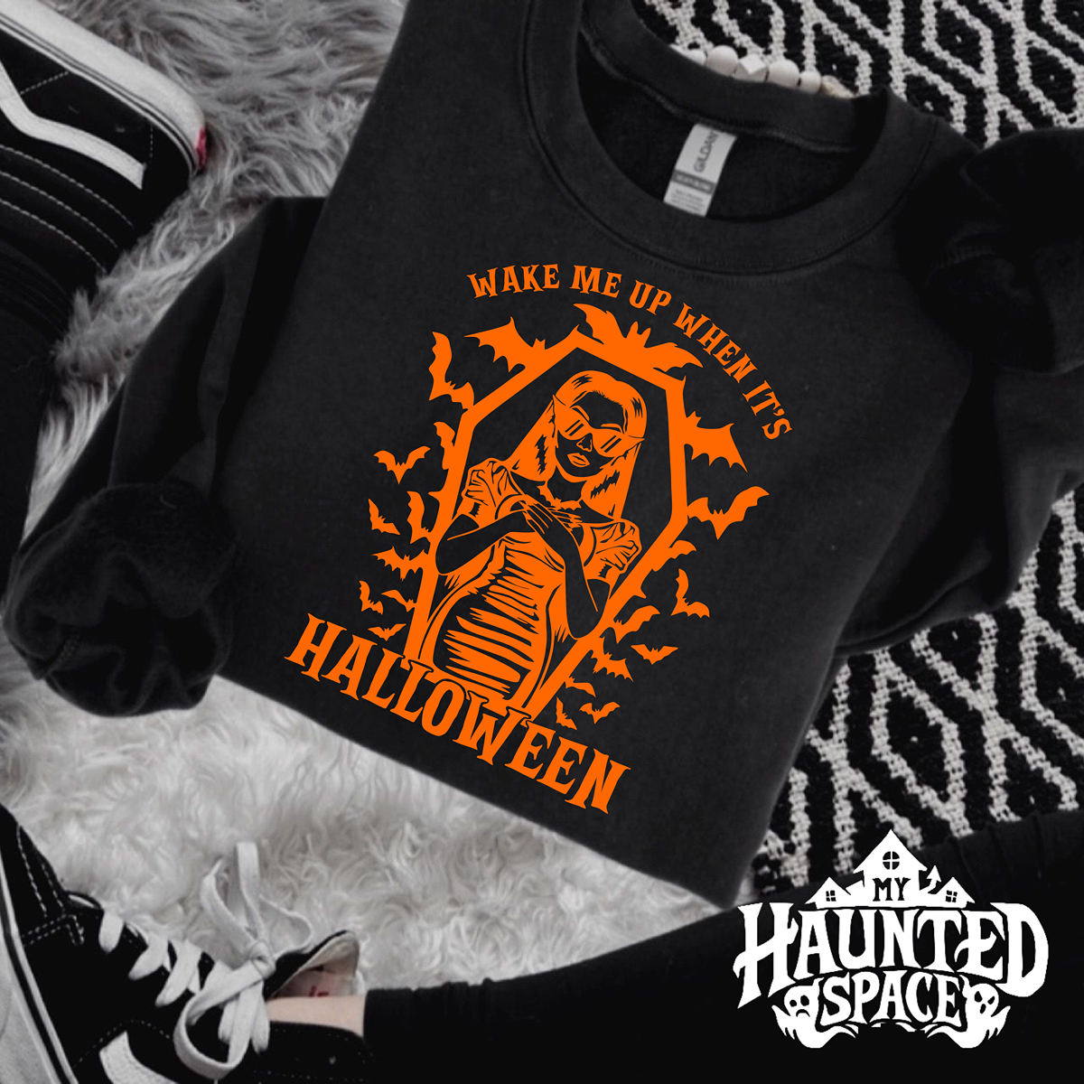 Wake Me When It's Halloween Sweatshirt