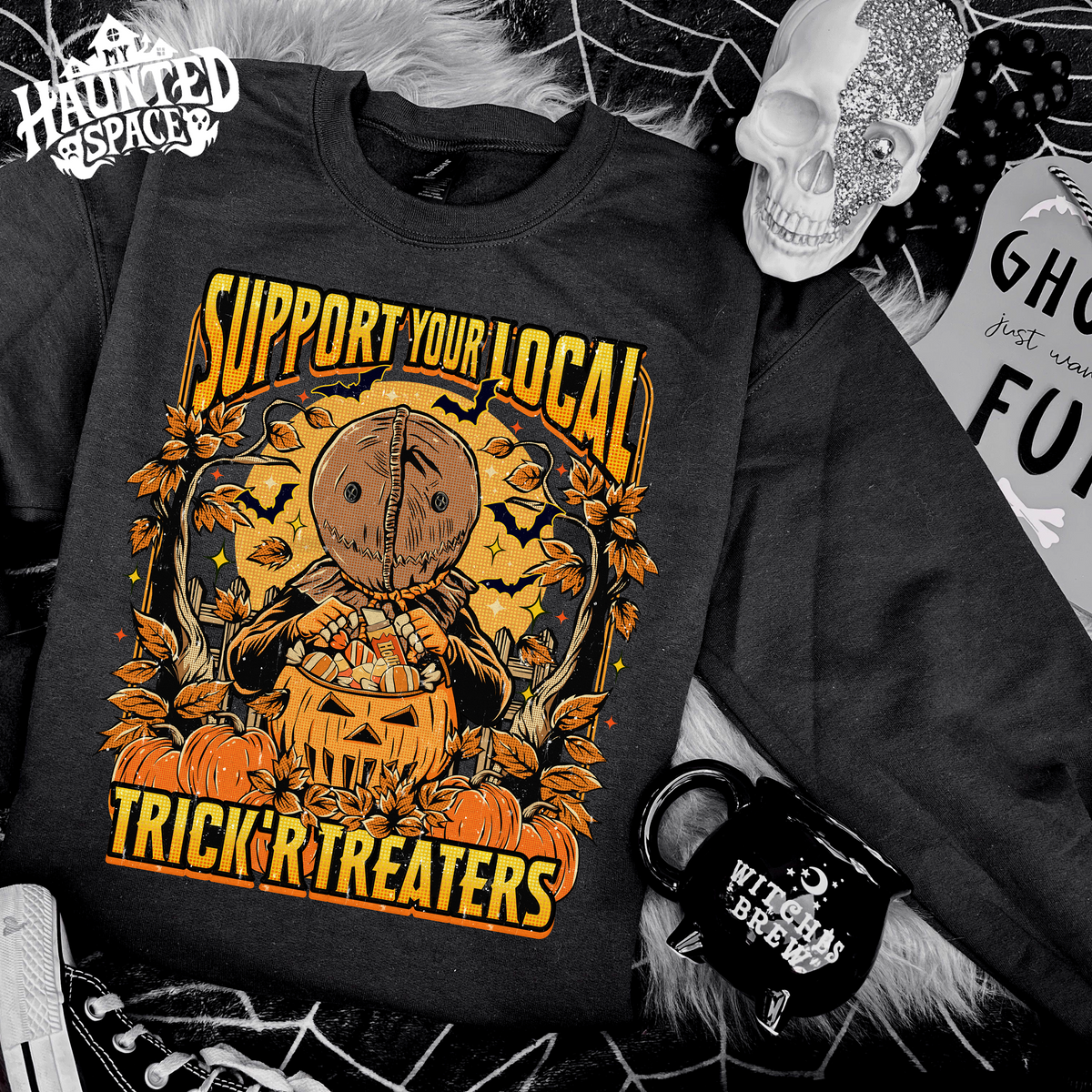 Support Trick Or Treaters Sweatshirt