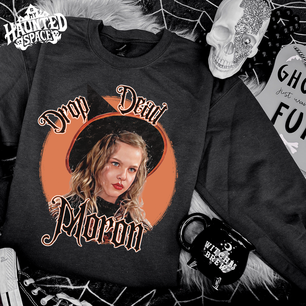 Drop Dead Moron Sweatshirt