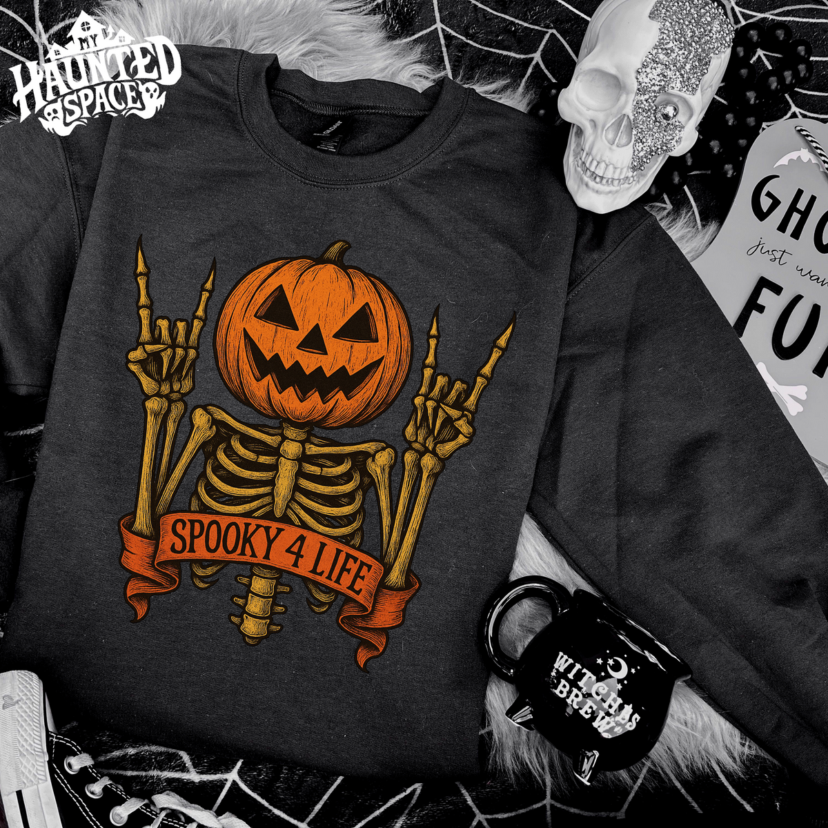 Spooky For Life Sweatshirt