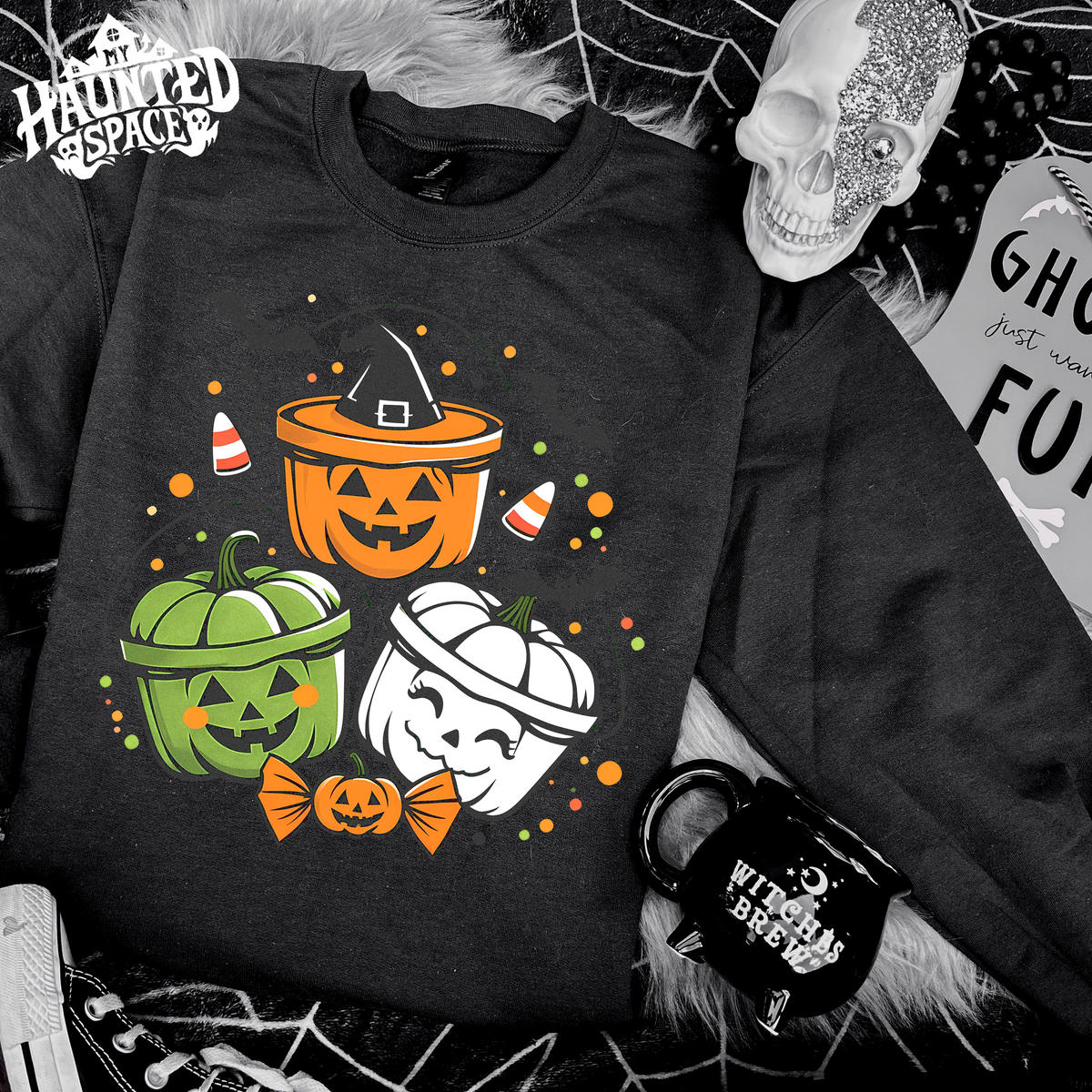 Halloween Buckets Sweatshirt