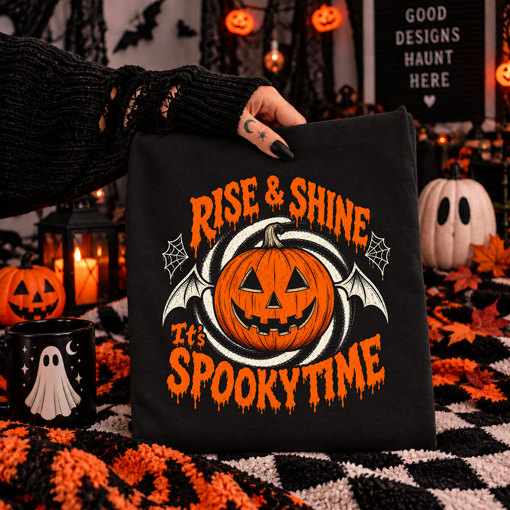 Rise & Shine It's Spookytime TEE