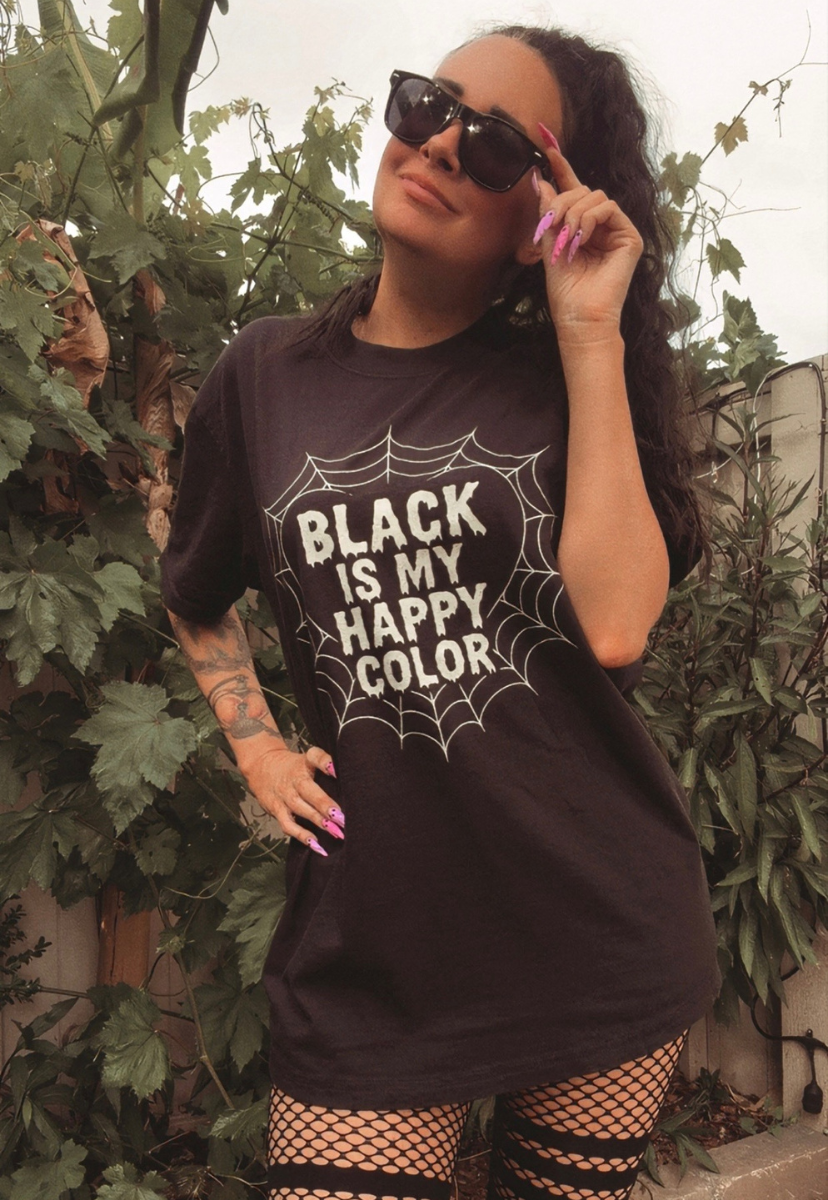 Black Is My Happy Color TEE