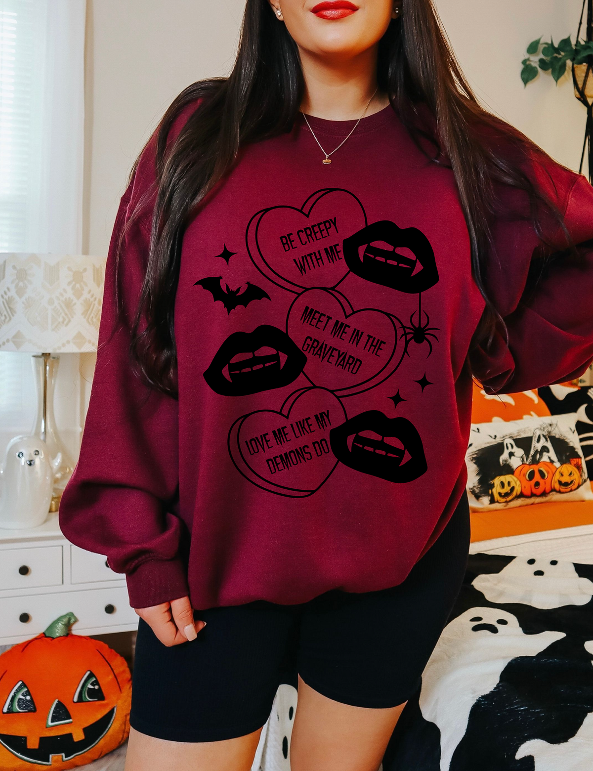Be Creepy With Me Sweatshirt