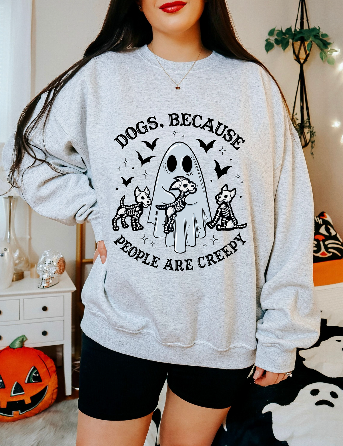 Dog's People are Creepy Sweatshirt