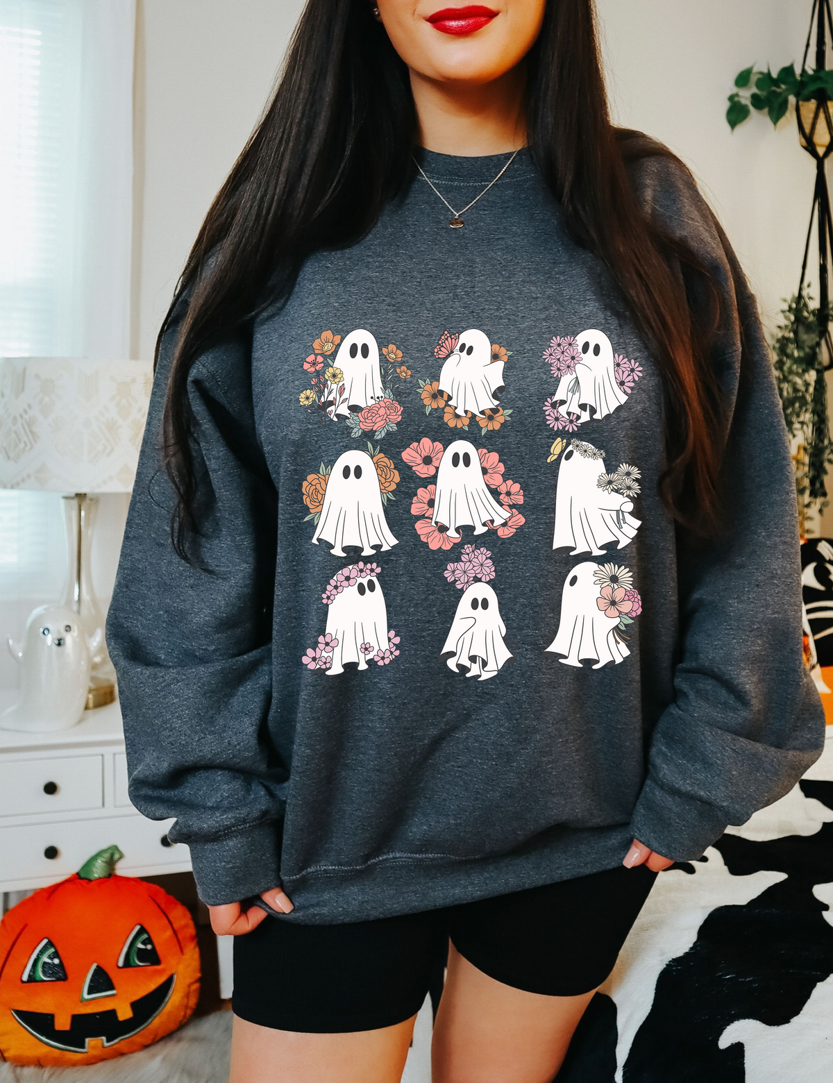 Floral Ghosts Sweatshirt