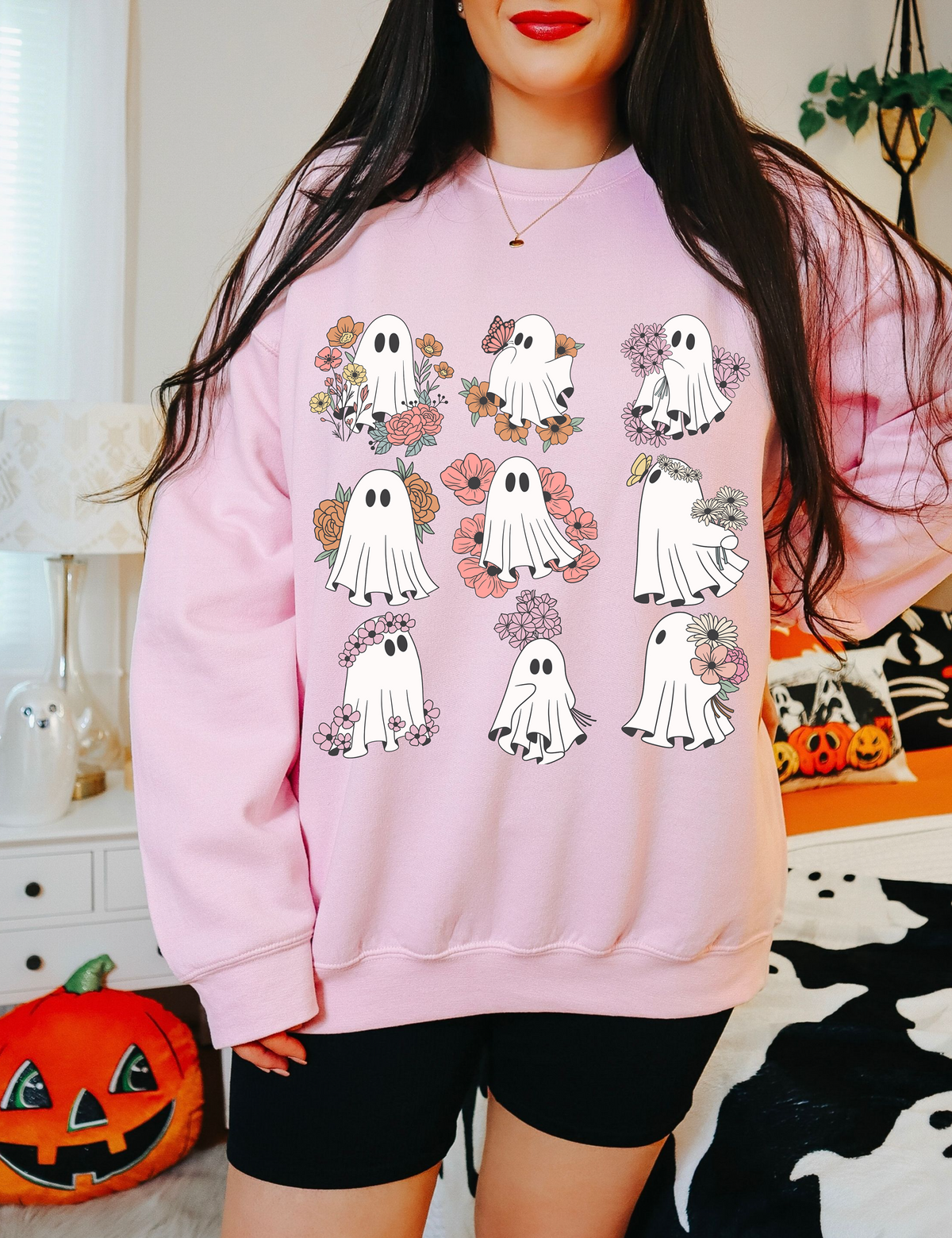 Floral Ghosts Sweatshirt