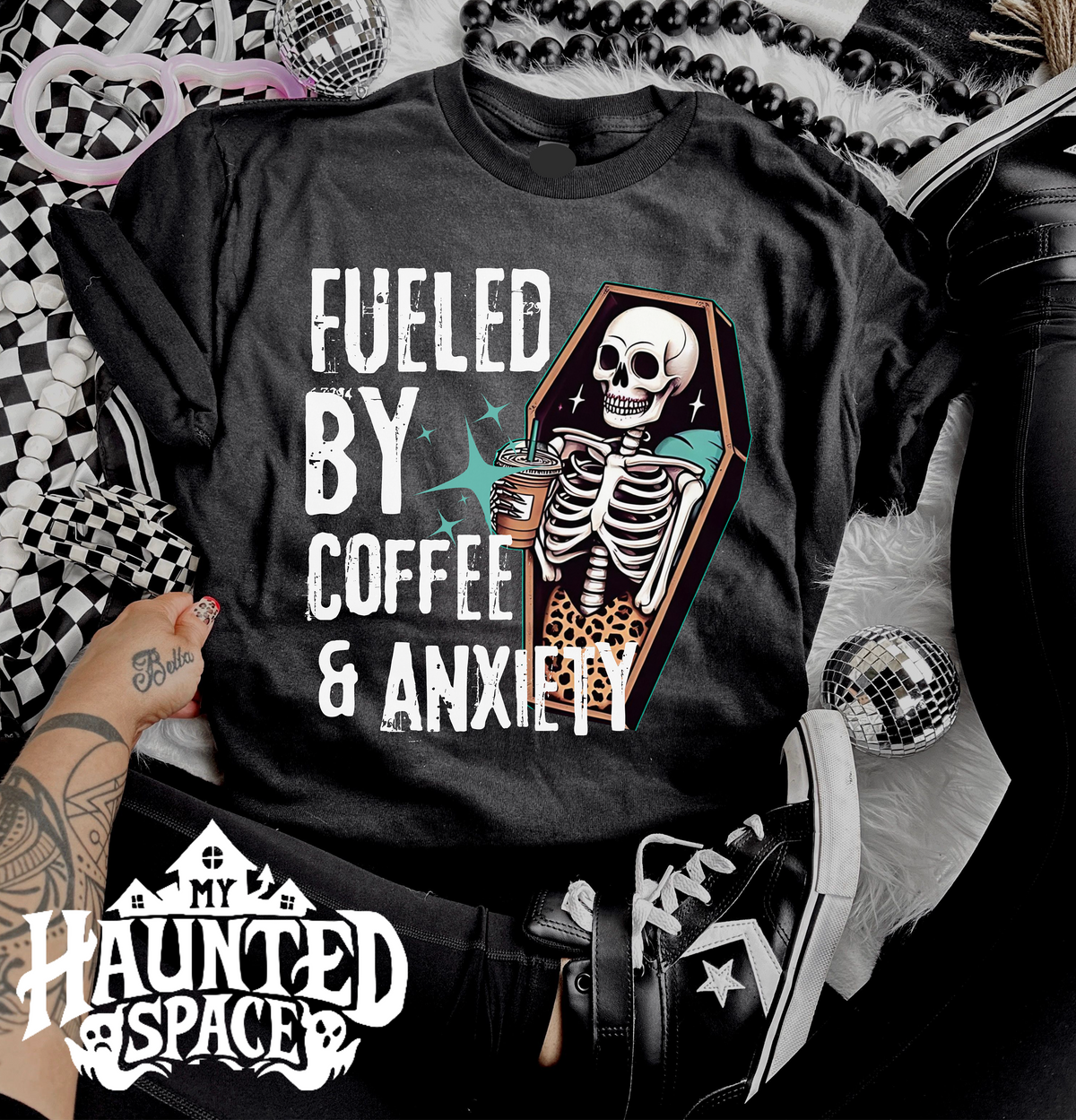 Fueled By Coffee And Anxiety TEE
