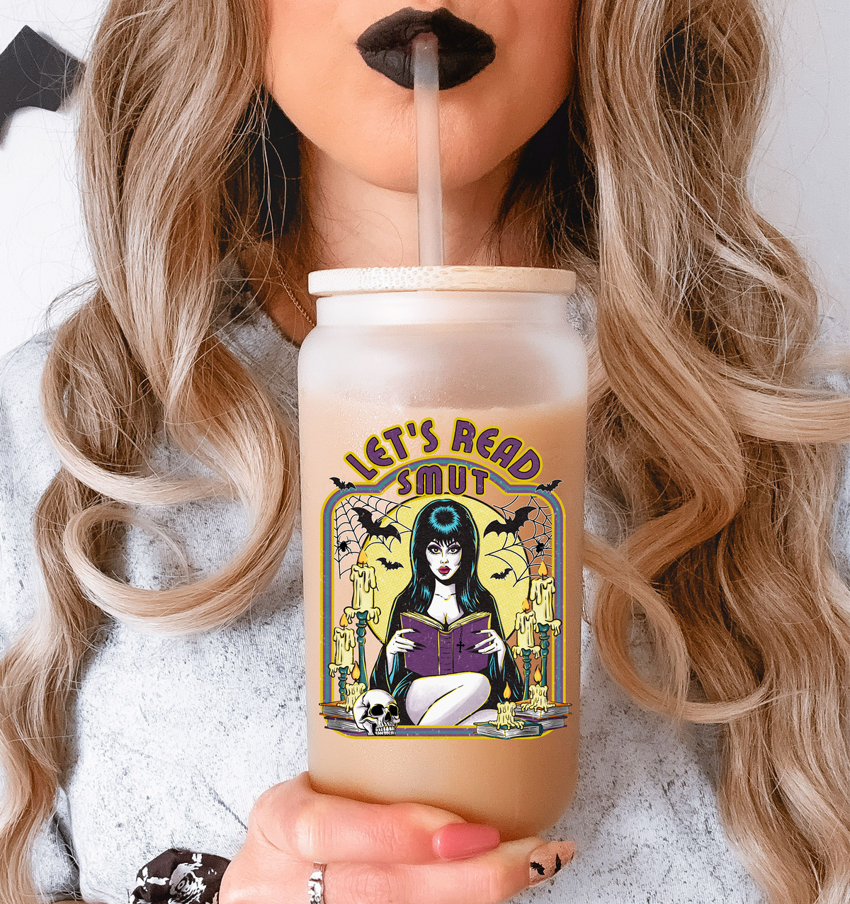Let's Read Smut Glass Tumbler
