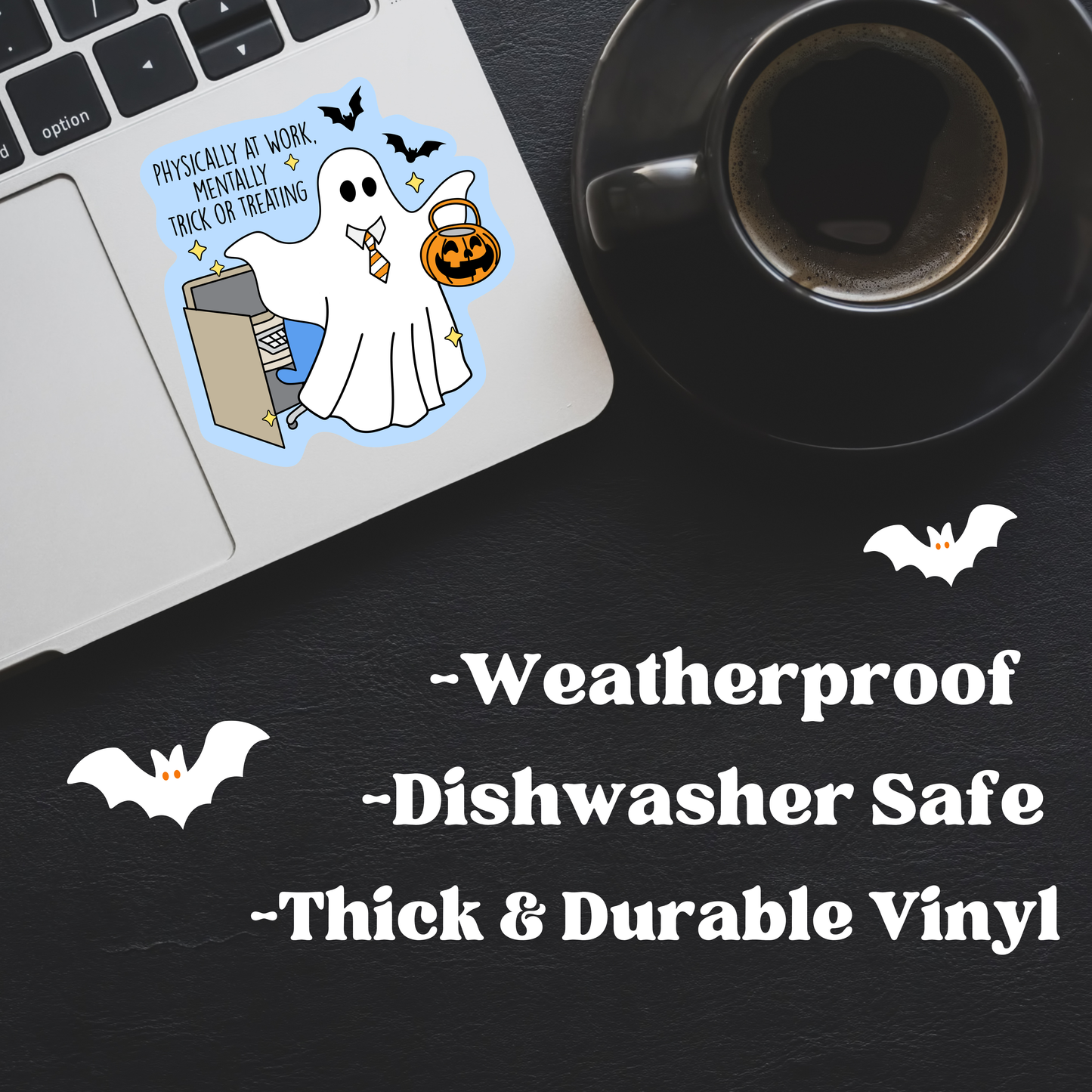 Office Trick Or Treating Sticker