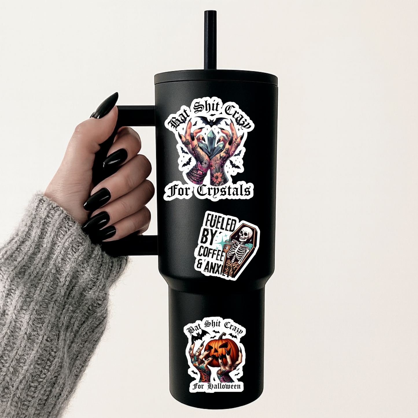 Crazy For Crystals Sticker