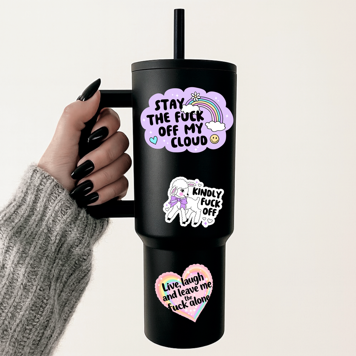 Stay The Fuck Off My Cloud Sticker