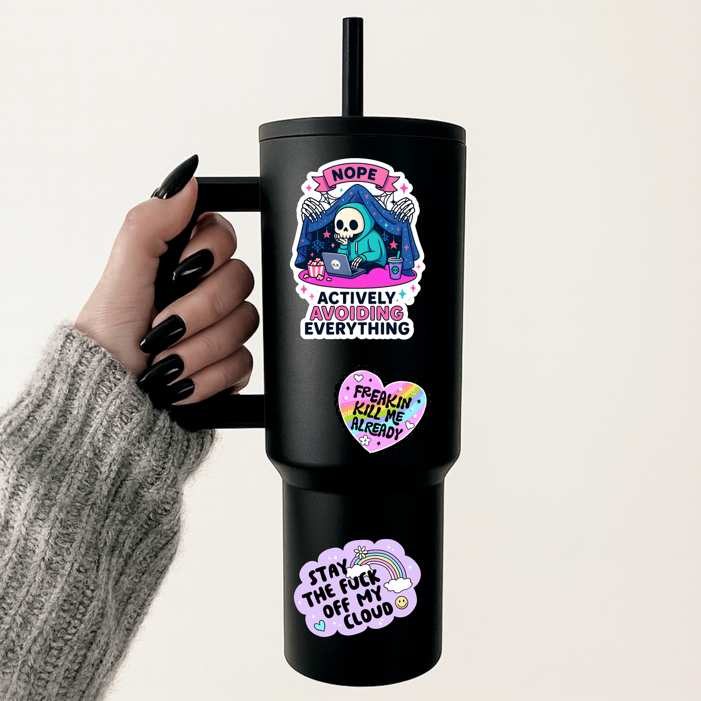 Avoiding Everything Sticker