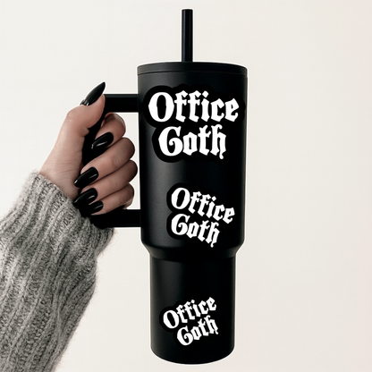 Office Goth Sticker