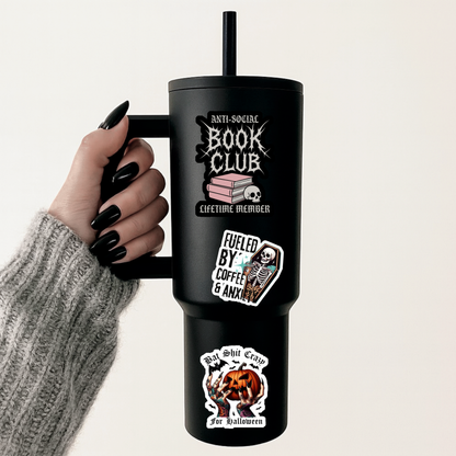 Anti Social Book Club Sticker