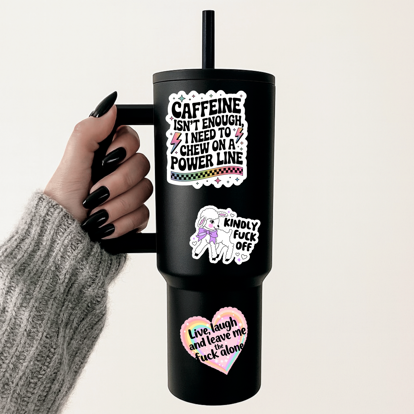 Caffeine Power Sticker