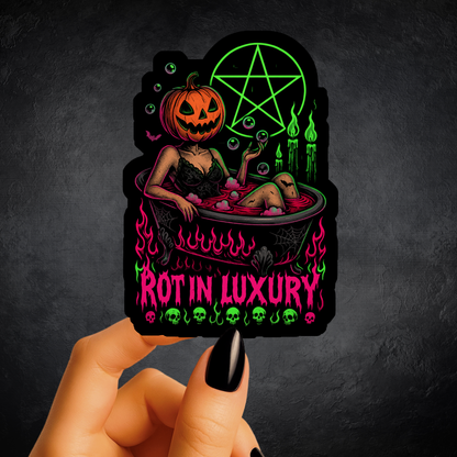 Rot In Luxury Sticker