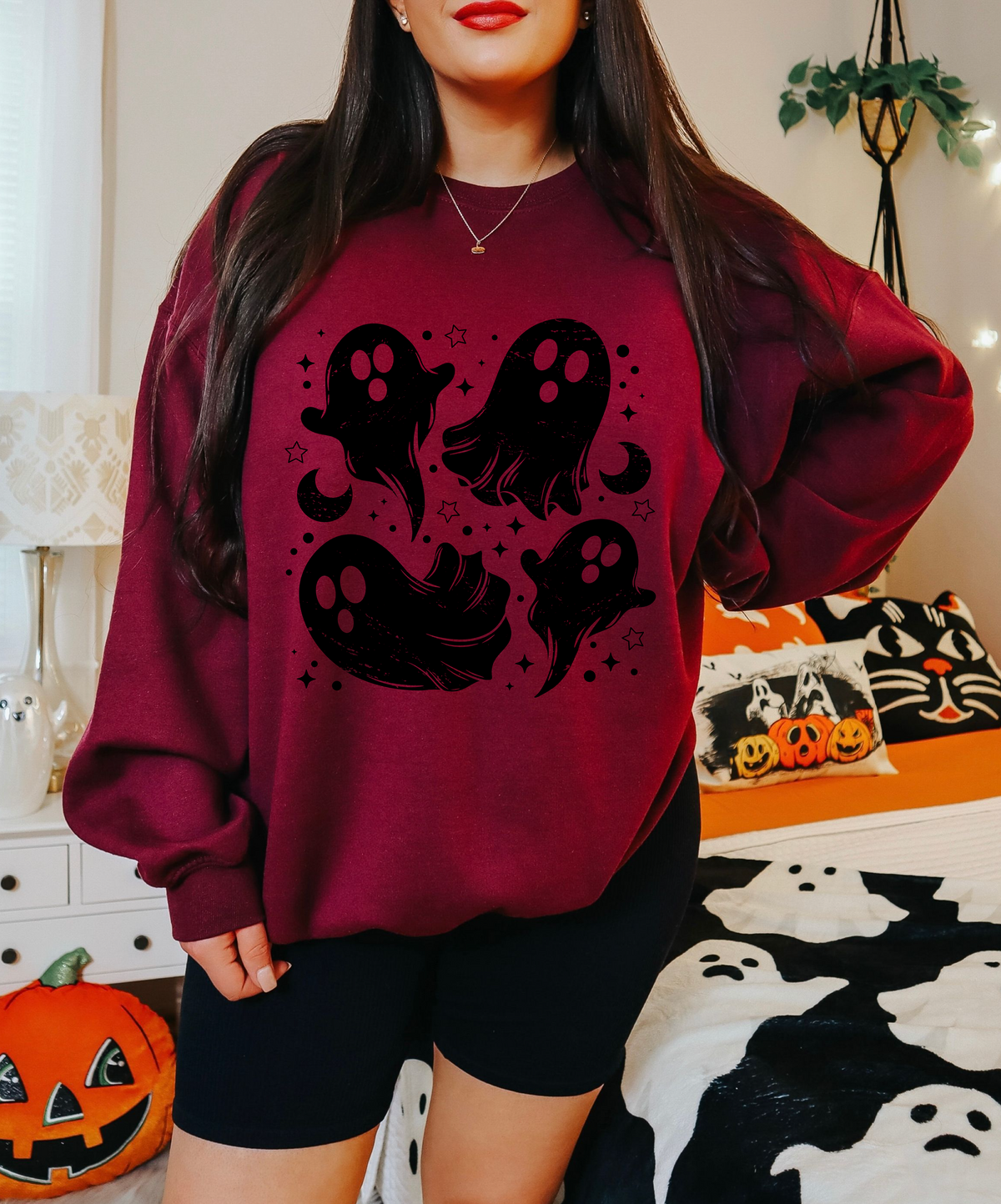 Four Flying Ghosts Sweatshirt