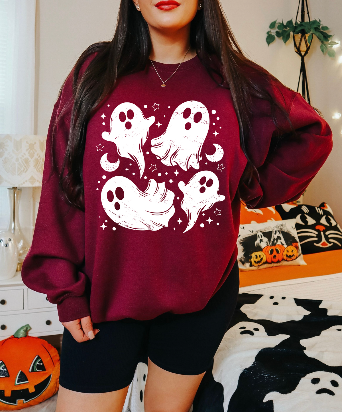 Four Flying Ghosts Sweatshirt