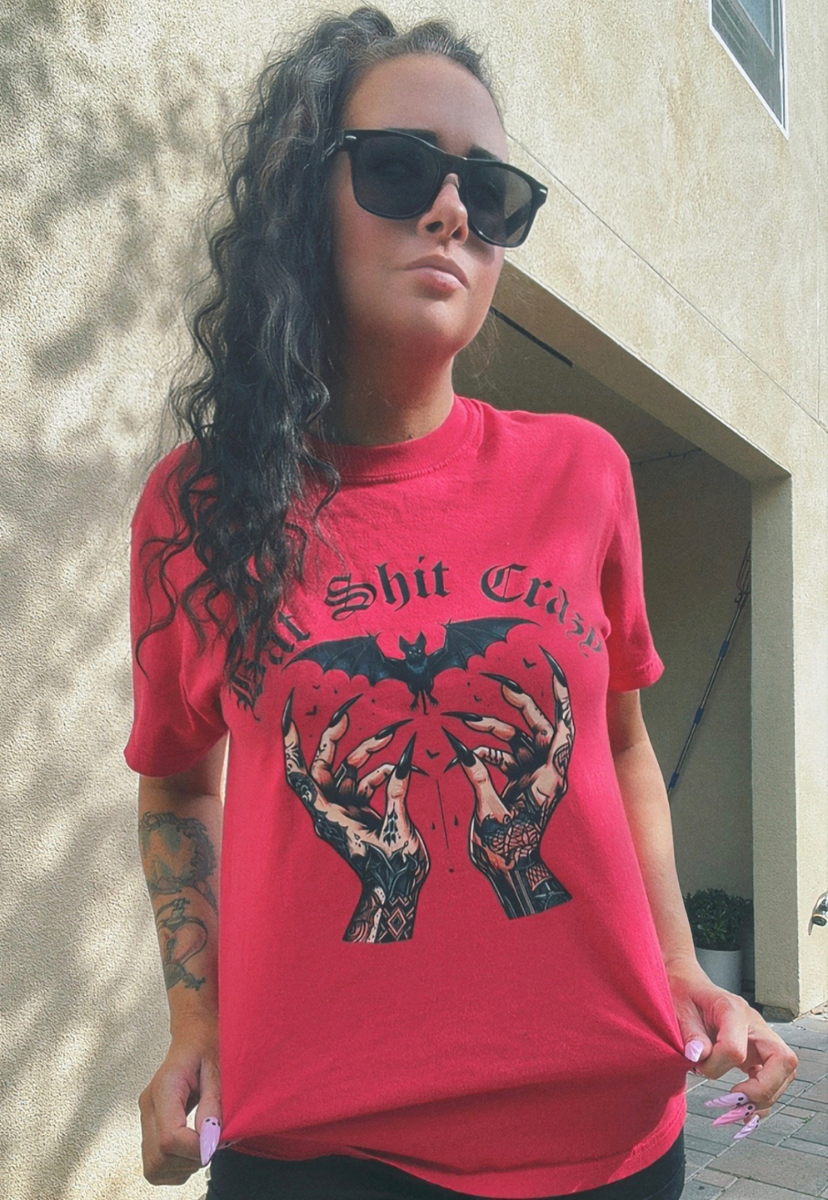 Bat Shirt Crazy TEE