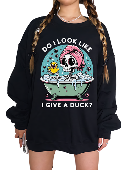 Bathtub Skelly Sweatshirt