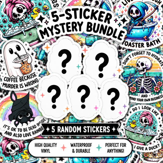Sticker 5-Pack Mystery Bundle