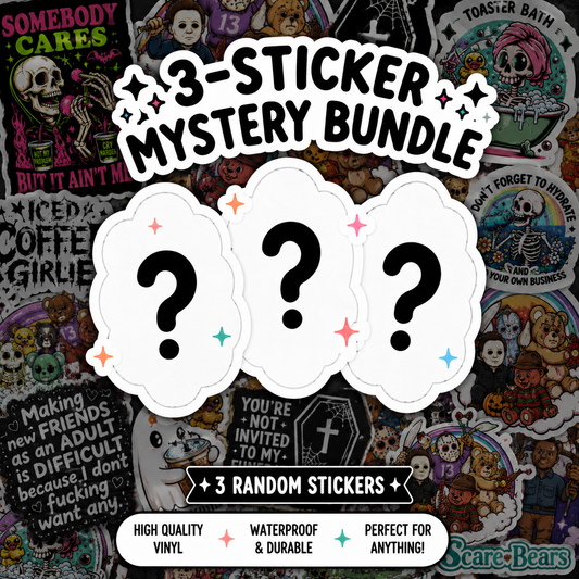 Sticker 3-Pack Mystery Bundle