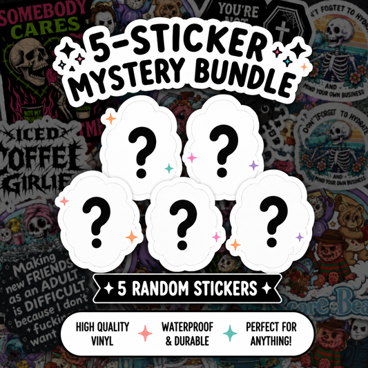 Sticker 5-Pack Mystery Bundle