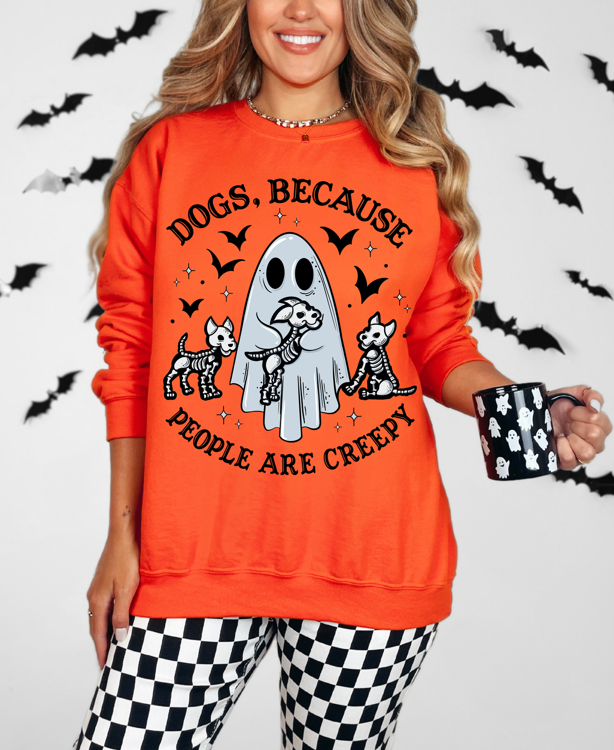 Dog's People are Creepy Sweatshirt