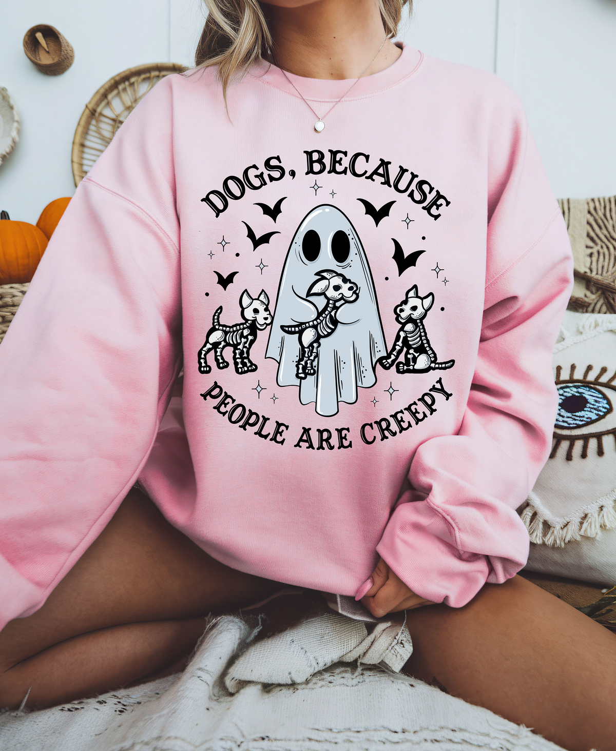 Dog's People are Creepy Sweatshirt