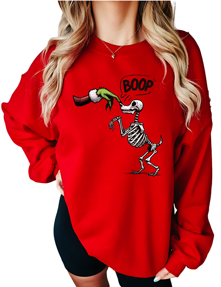 Grinch Boop  Sweatshirt