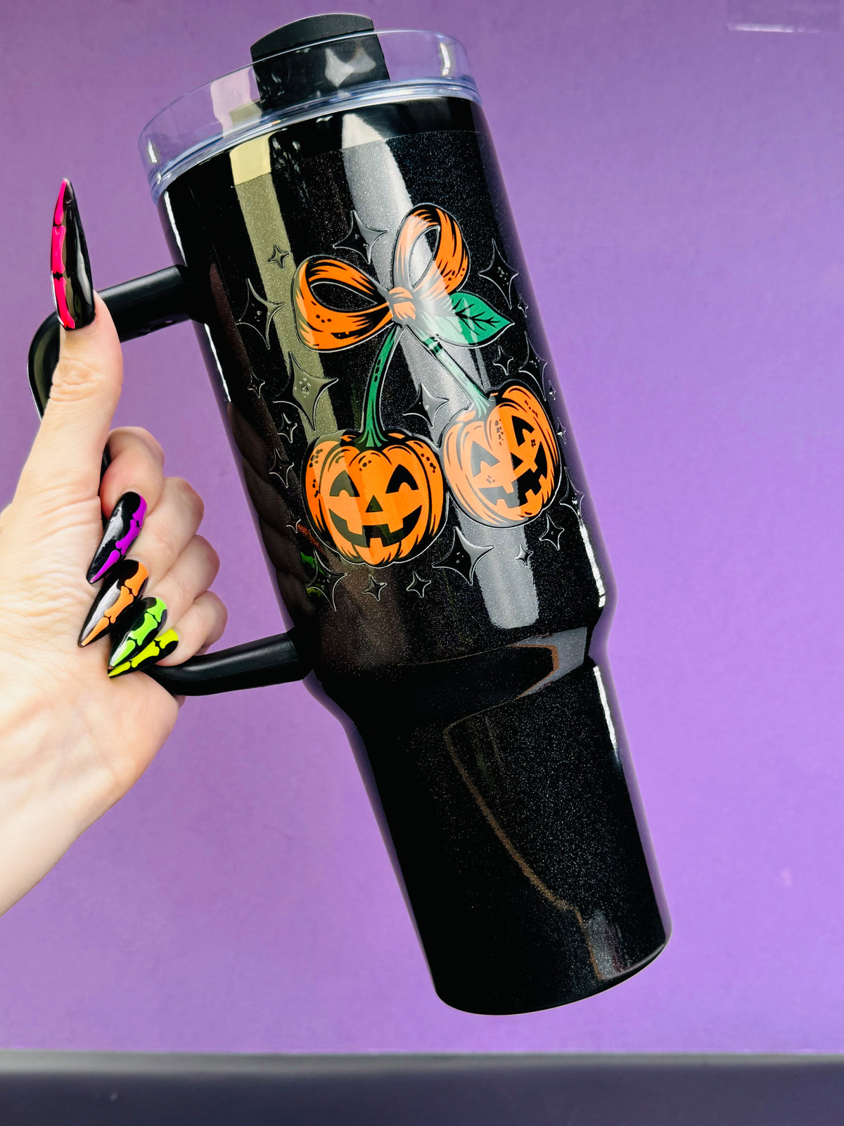 Pumpkin Cherries 40 oz Tumbler
