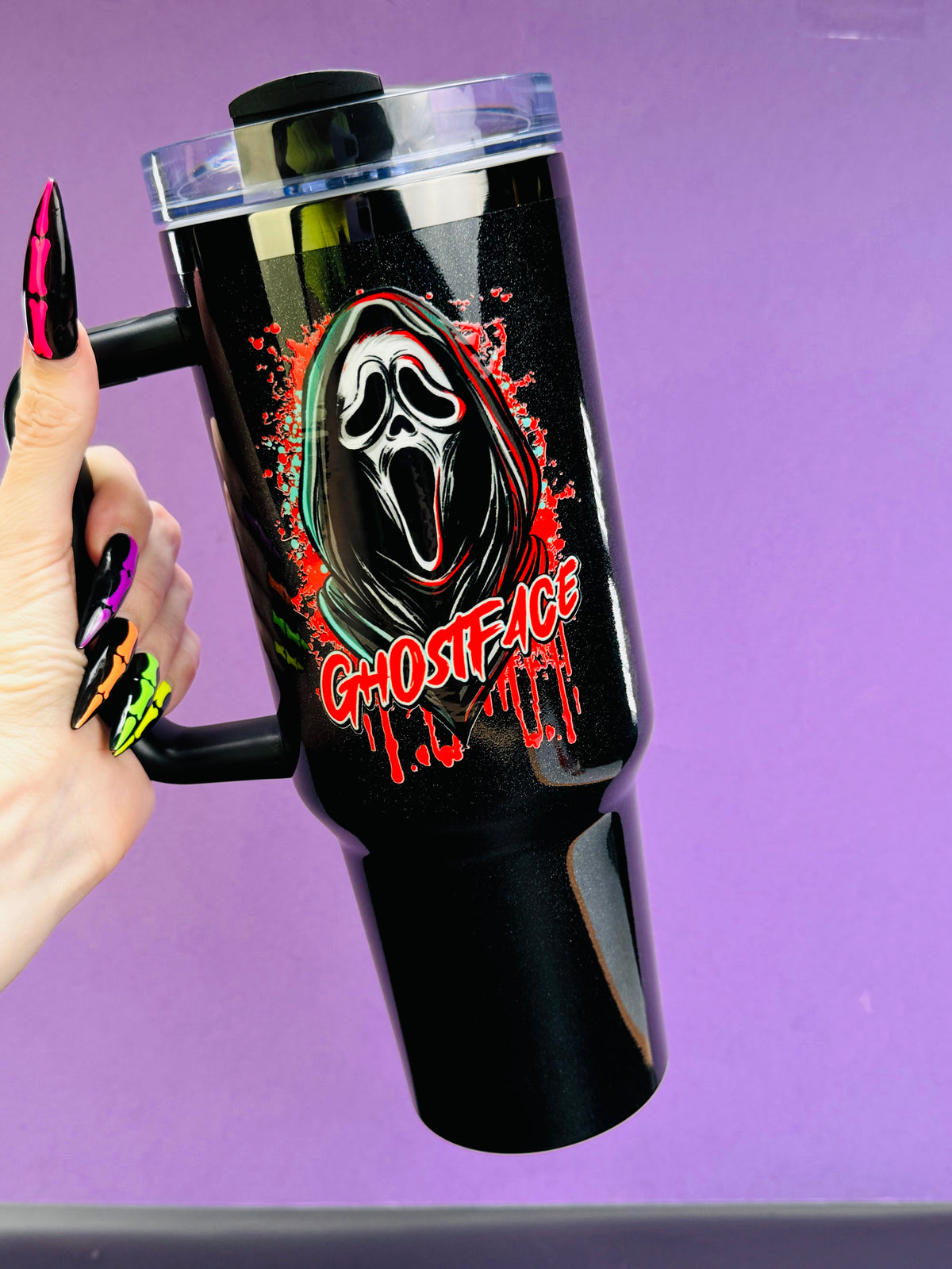Ghostface 40 oz Tumbler