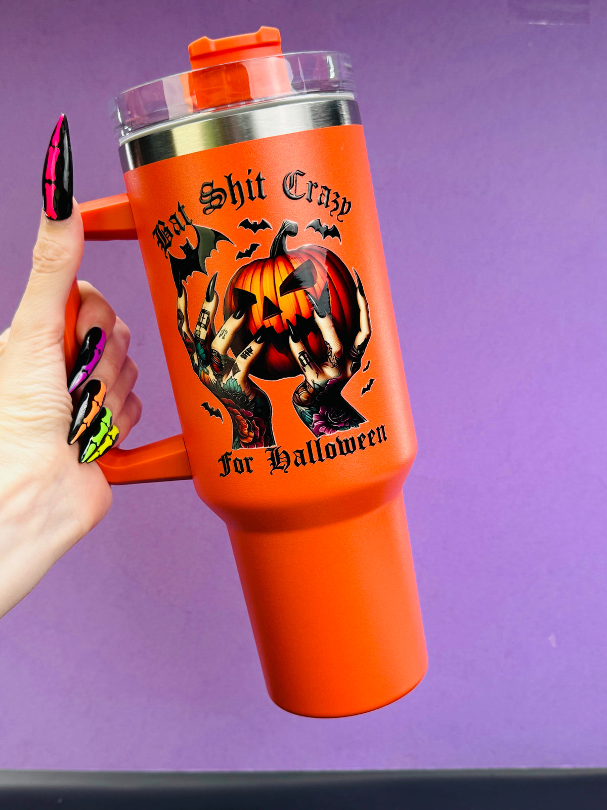 Bat Shit Crazy Halloween 40 oz Tumbler